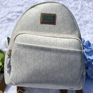 Calvin Klein | Faux Leather Backpack